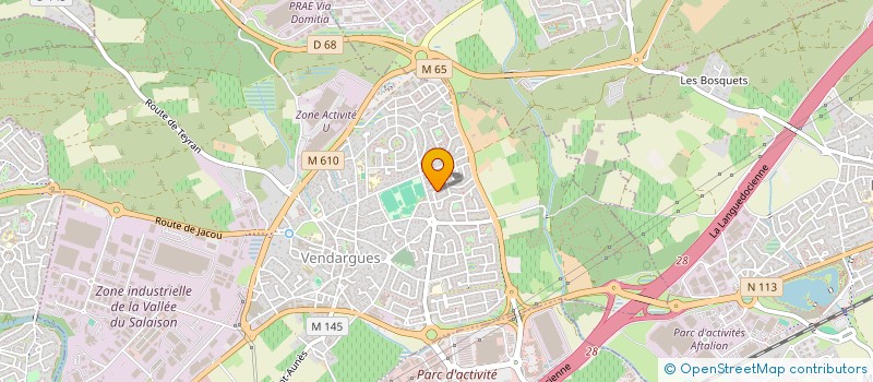 localisation de l'entreprise MADAME NORA TAHAR à VENDARGUES