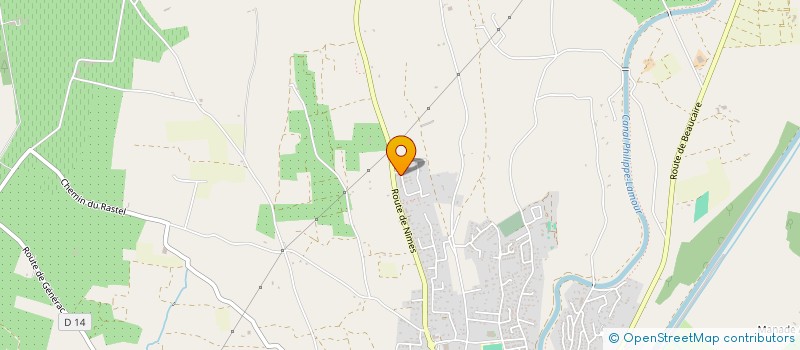 localisation de l'entreprise MADAME NORA TEBBAI  SAINT-GILLES