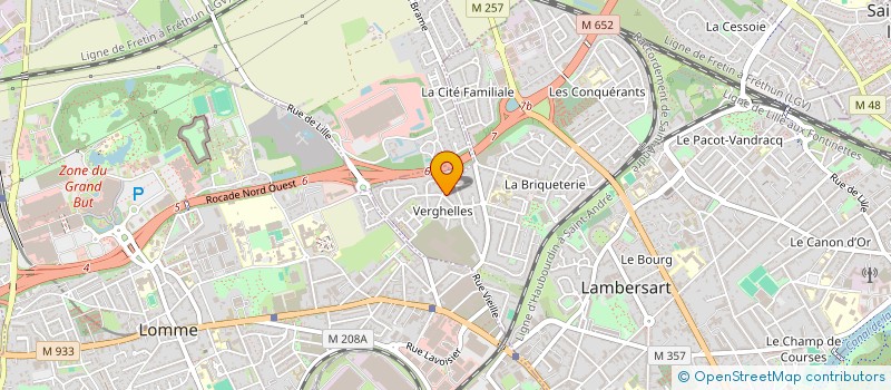 localisation de l'entreprise MADAME NORA TODESCHINI à LAMBERSART