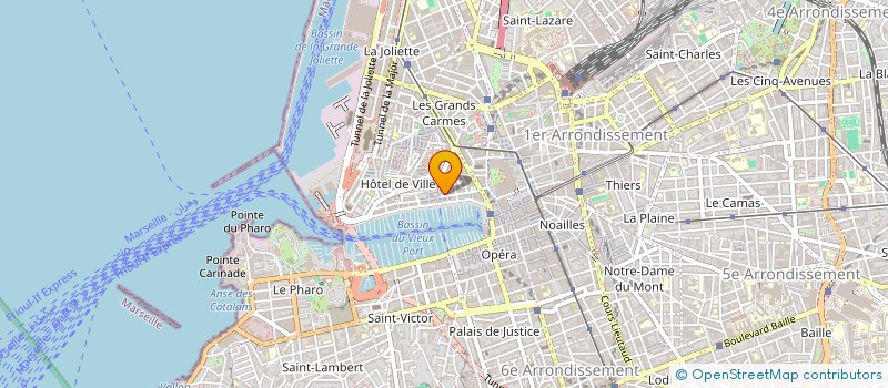 localisation de l'entreprise MADAME NORA TOUATI à MARSEILLE