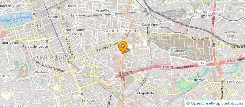 localisation de l'entreprise MADAME NORA YVA LAPOINTE à MARSEILLE