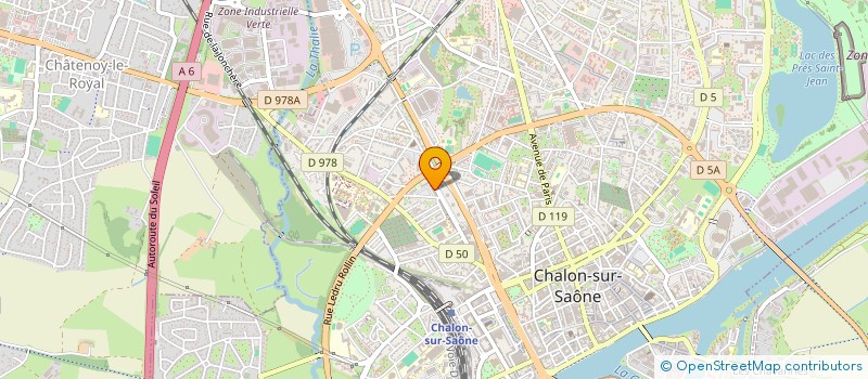 localisation de l'entreprise MADAME NORA ZEKOUTI à CHALON-SUR-SAONE
