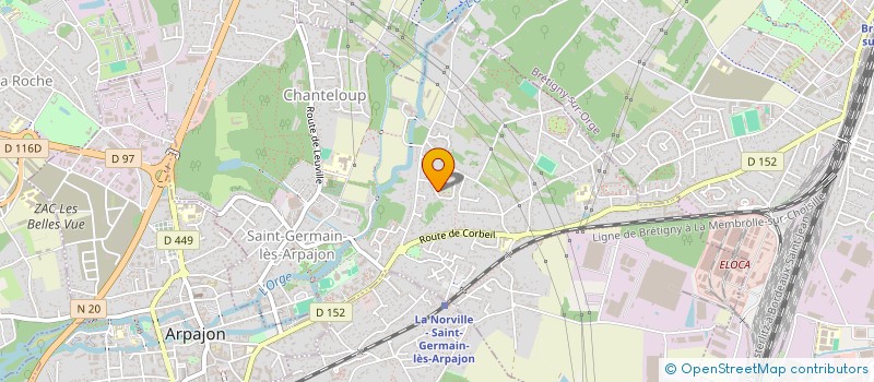 localisation de l'entreprise MADAME NORA ZENTAR à ARPAJON