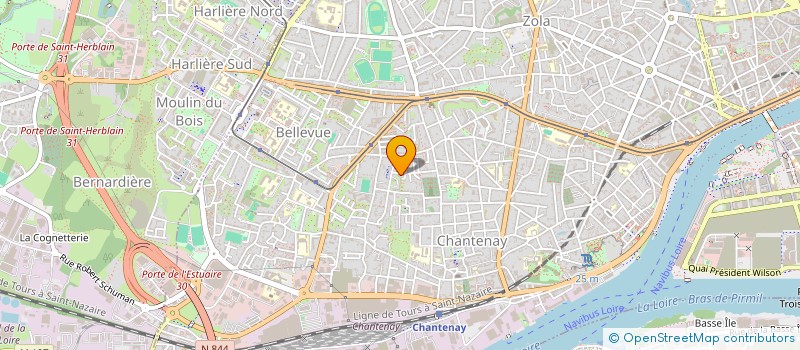 localisation de l'entreprise MADAME NORA ZEROUROU à NANTES
