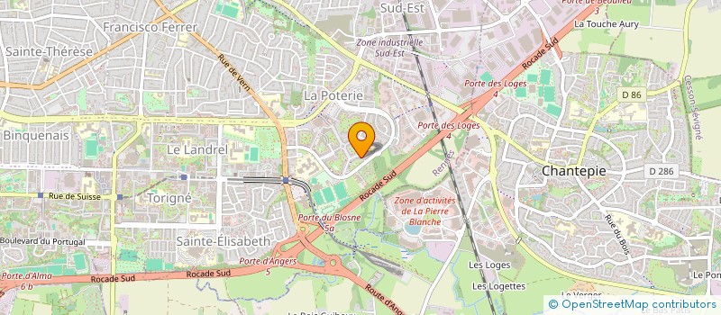 localisation de l'entreprise MADAME NORAH COTTENCIN  RENNES