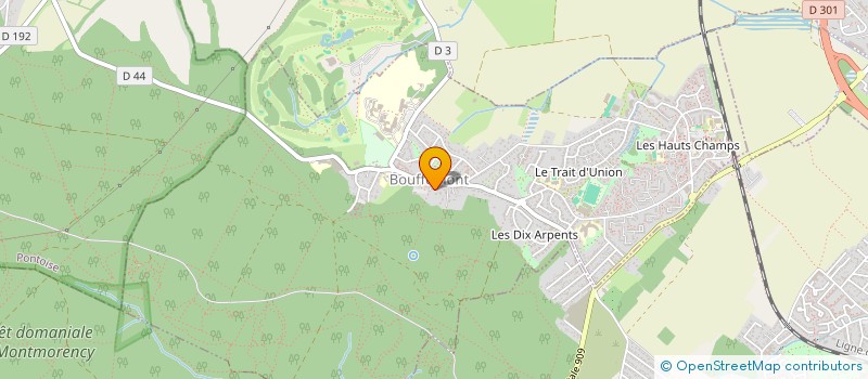 localisation de l'entreprise MADAME NORAH GARIBA  BOUFFEMONT