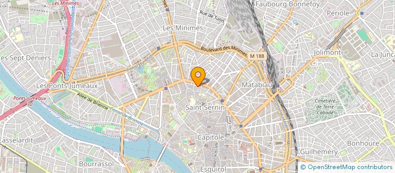 localisation de l'entreprise MADAME NORAH GUILLEMAIN à TOULOUSE