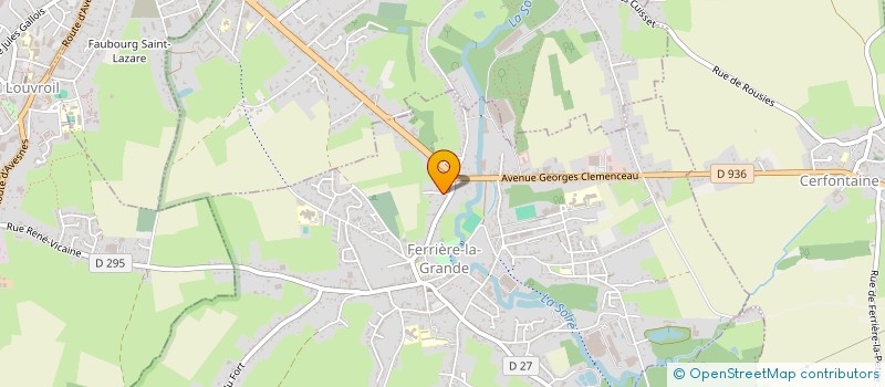 localisation de l'entreprise MADAME NORAH IJIGNI  FERRIERE-LA-GRANDE