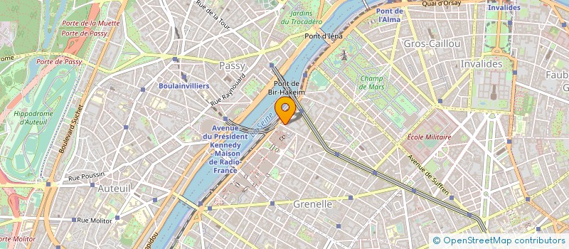 localisation de l'entreprise MADAME NORAH TULLMAN  PARIS