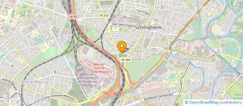 localisation de l'entreprise MADAME NORCHEN CHENOUFI  SCHILTIGHEIM