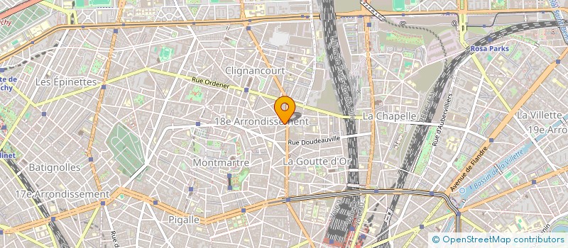 localisation de l'entreprise MADAME NORDINN TIMEZGHINE  PARIS