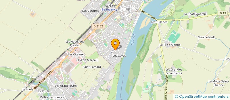 localisation de l'entreprise MADAME NOREEN GABARD à BEAUGENCY