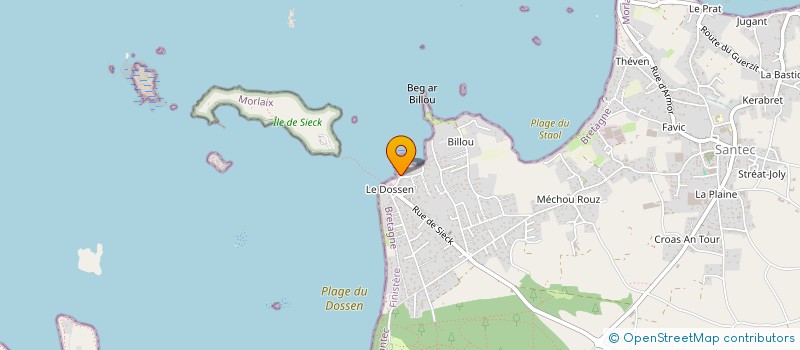 localisation de l'entreprise MADAME NOREEN NOREEN COCHER à SANTEC