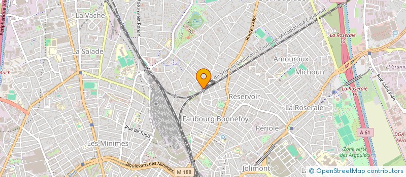 localisation de l'entreprise MADAME NOREZA HAKIME à TOULOUSE
