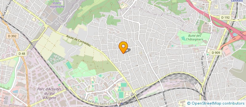 localisation de l'entreprise MADAME NORHAN ABOUSABTA  ARGENTEUIL