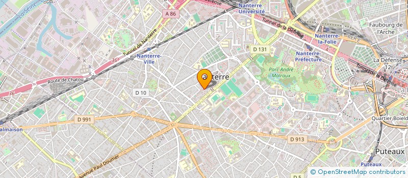localisation de l'entreprise MADAME NORHANE BOUMZIZA à NANTERRE