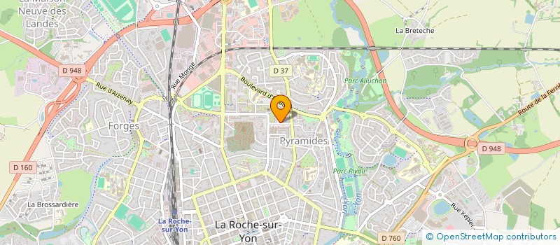 localisation de l'entreprise MADAME NORHANE GHARSALLAH à LA ROCHE-SUR-YON
