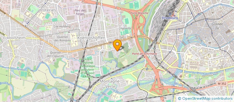 localisation de l'entreprise MADAME NORHENE RHIMI à STRASBOURG