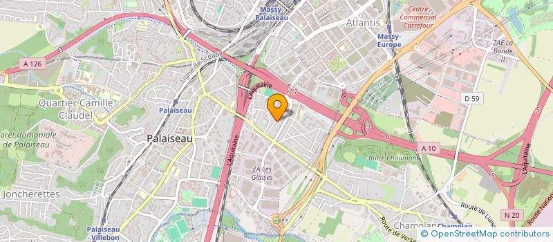 localisation de l'entreprise MADAME NORIA ALLAMI  PALAISEAU