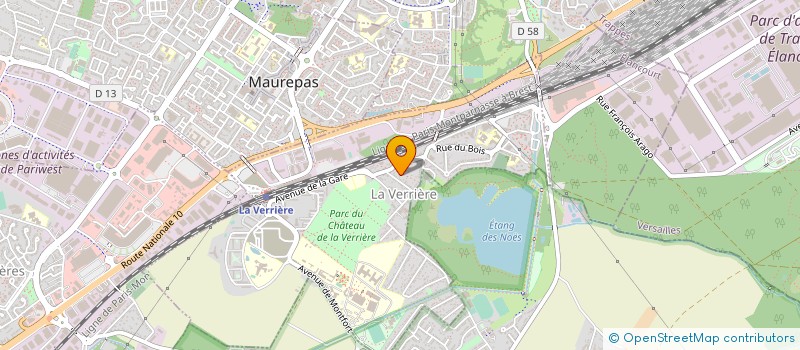 localisation de l'entreprise MADAME NORIA ATIGUI  LA VERRIERE