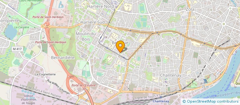 localisation de l'entreprise MADAME NORIA ZOUIOUECHE à NANTES
