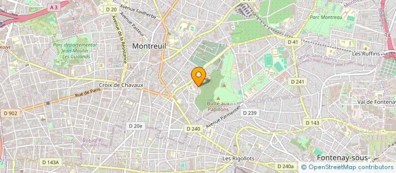 localisation de l'entreprise MADAME NORIKO IWAYA à MONTREUIL