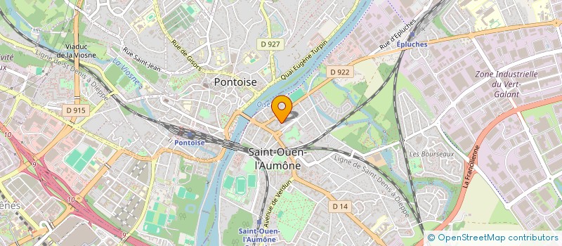 localisation de l'entreprise MADAME NORINA BOCAGE  SAINT-OUEN-L'AUMONE