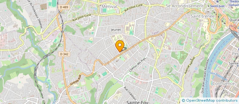 localisation de l'entreprise MADAME NORINE BENACHOUR à LYON
