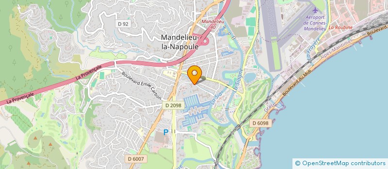 localisation de l'entreprise MADAME NORMA AGREDA GONZALES à MANDELIEU-LA-NAPOULE
