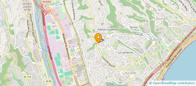 localisation de l'entreprise MADAME NORMA CARDEAU  NICE