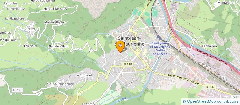 localisation de l'entreprise MADAME NORMA DALL ALBA  SAINT-JEAN-DE-MAURIENNE