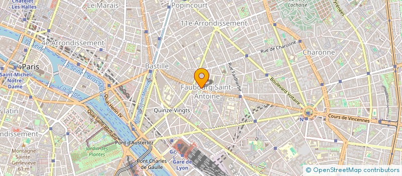 localisation de l'entreprise MADAME NORMA GALAN BRAN  PARIS 11