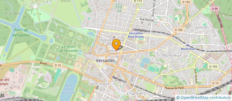 localisation de l'entreprise MADAME NORMA NASO à VERSAILLES