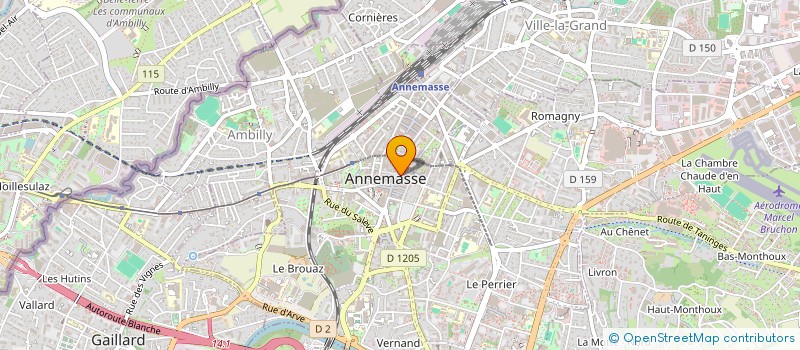 localisation de l'entreprise MADAME NORMA VIGLIENO à ANNEMASSE