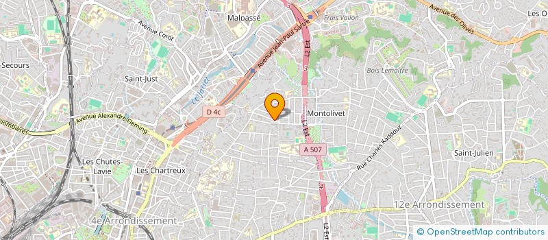 localisation de l'entreprise MADAME NORMA ZINI à MARSEILLE
