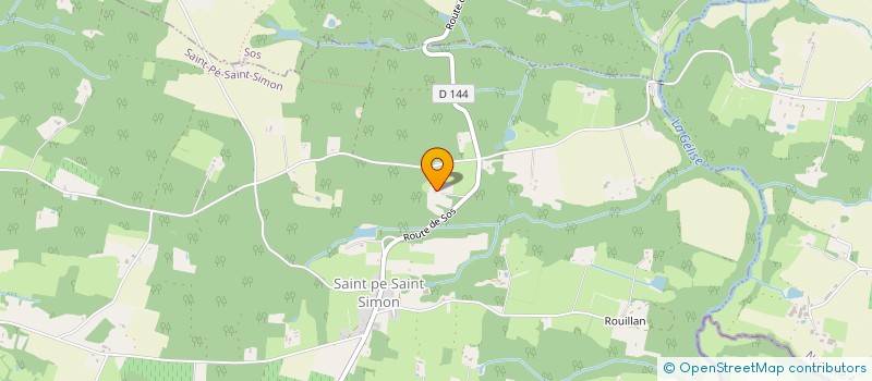 localisation de l'entreprise MADAME NORMAN LAVERNY  SAINT-PE-SAINT-SIMON