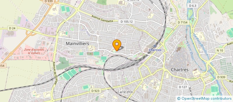 localisation de l'entreprise MADAME NOROHANITRA ANDRIAMAHEFA à MAINVILLIERS