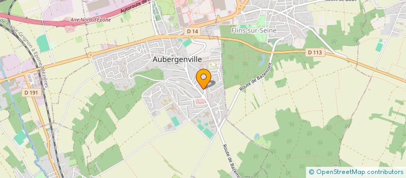 localisation de l'entreprise MADAME NORWEN JELJELI  AUBERGENVILLE