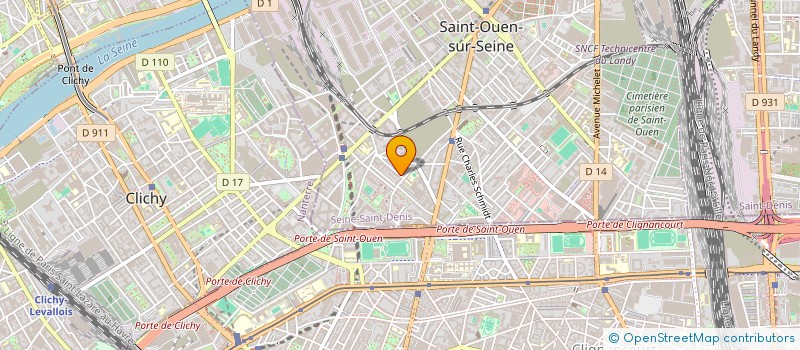 localisation de l'entreprise MADAME NOSSIANA TRAORE à SAINT-OUEN-SUR-SEINE