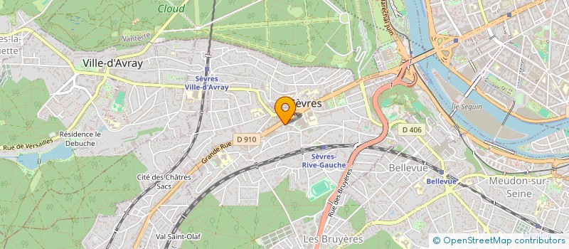 localisation de l'entreprise MADAME NOUARA HAMRAOUI à SEVRES
