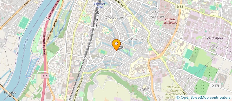 localisation de l'entreprise MADAME NOUARA MAOUCHE  VALENCE