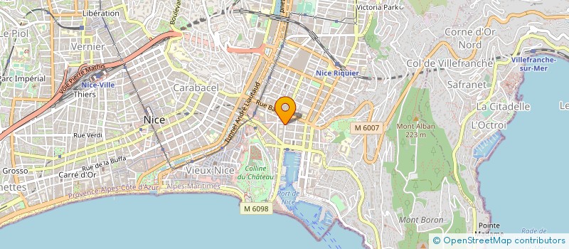 localisation de l'entreprise MADAME NOUBA ESSOUAIED à NICE