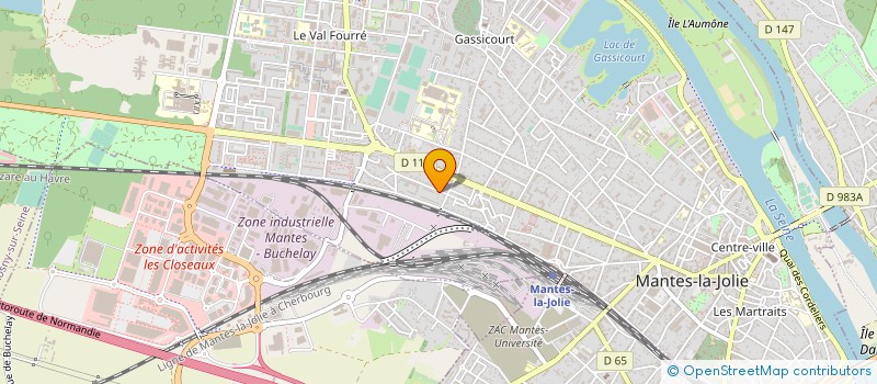 localisation de l'entreprise MADAME NOUHA MASMOUDI  MANTES-LA-JOLIE