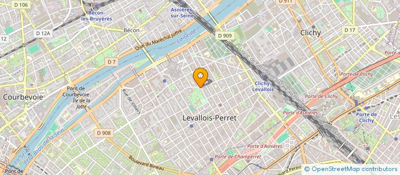 localisation de l'entreprise MADAME NOUHA SELLAM à LEVALLOIS-PERRET