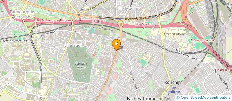 localisation de l'entreprise MADAME NOUHAILA AFFANE à LILLE