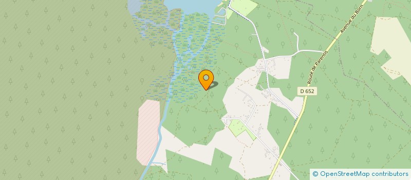 localisation de l'entreprise MADAME NOUHAILA GHALLAB  SAINTE-EULALIE-EN-BORN