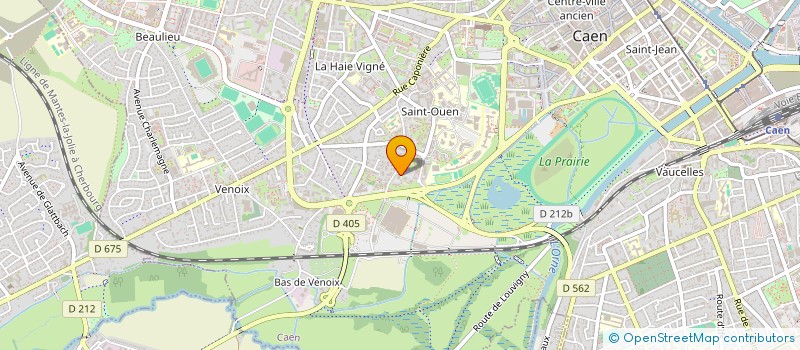 localisation de l'entreprise MADAME NOUHAILA NATIK à CAEN
