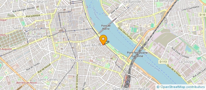 localisation de l'entreprise MADAME NOUHAILA YOUSFI-ALAOUI  BORDEAUX