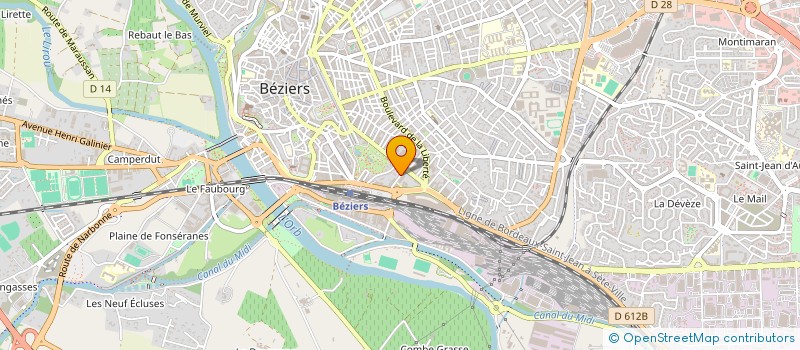 localisation de l'entreprise MADAME NOUHAYLA BARTAL à BEZIERS