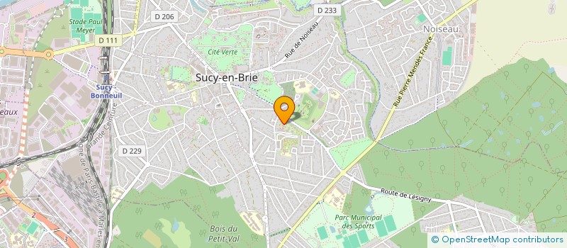 localisation de l'entreprise MADAME NOUJOUD BEN SAID  SUCY-EN-BRIE